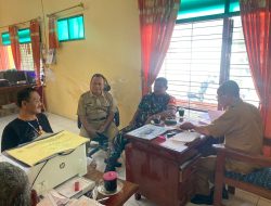 Pererat Sinergitas, Babinsa Bagor Komsos Dengan Perangkat Desa