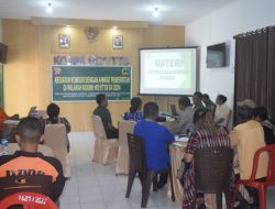 Mengantisipasi Dampak Perubahan Iklim, Kodim 1621 TTS Gelar kegiatan Komunikasi sosial dengan aparat pemerintah Kab.TTS