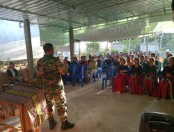 Danramil 02 Abanteng Kapten Inf Gunawan: Ini Cara Saya Guga Pemuda Gereja Betel Eno Matani Kembali Kejalan Yang Benar