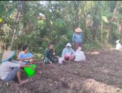 Pererat Silahturahmi Babinsa Komsos Dengan Warga Di Kelurahan Warujayeng.