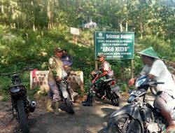 Jaga Hubungan Yang Baik Babinsa Koramil 0820/20 Ngluyu Komsos di Kawasan Wisata Goa Margo Trisno