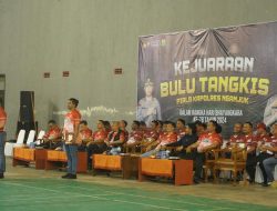 Dandim Nganjuk Turut Hadir Dalam Pembukaan Kejuaraan Bulutangkis