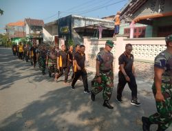Kuatkan Sinergitas TNI -Polri , Polsek Bersama Koramil Rejoso Gelar Olahraga Bersama