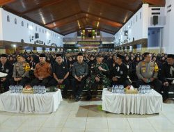 Dandim 0810/Nganjuk Hadiri Malam Suran Dan Pengesahan Calon Warga PSHT Cabang Nganjuk Pusat Madiun Tahun 2024
