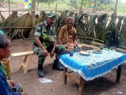 Peduli Dengan Keselamatan Warga Binaan, Babinsa Kodim 1621/TTS Aktif Turun Ke Desa Berikan Himbauan Agar Tetap Waspada Dan Siaga