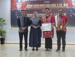 Dandim 1621/TTS Didampingi Ketua Persit Hadiri Acara Pisah Sambut Kapolres TTS Di Hotel Bahagia 2