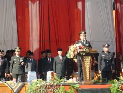 Dandim 0810/Nganjuk Hadiri Upacara HUT ke 78 Bhayangkara “Polri Presisi Mendukung Percepatan Transformasi Ekonomi Yang Berkelanjutan Menuju Indonesia Emas”
