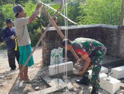 Program Rutilahu (RTLH) Koramil 0810/09 Ngronggot Mulai Dikerjakan