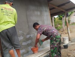 Sudah Menjadi Kebiasaan Babinsa Selalu Membantu Kesulitan Warga Desa Binaanya