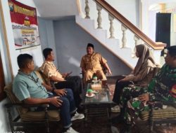 Mewujudkan Kerjasama Yang Solid, Babinsa Gandu Koramil 02 Bagor Komsos Dengan Perangkat Desa