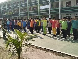 Pemantapan Bela Negara Dan Pembentukan Karakter Babinsa Koramil 03 Loceret Melatih PBB Dan Wasbang.