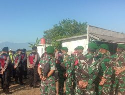 Koramil 0810/15 Rejoso Apel Pengaman Pengesahan Warga Baru Pagar Nusa di Wilayah Kecamatan Rejoso