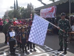 Wakili Dandim 1621 TTS, Pasipers Kapten Inf.Jemy nelwan Hadiri Pembukaan Lomba Gerak Jalan Dalam Rangka Memeriahkan HUT RI Yang Ke 79 Tahun 2024 ,Yang Di Gelar Oleh Pemda Kab.TTS