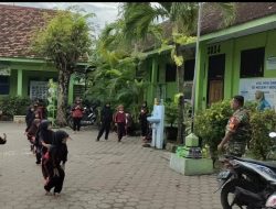Tanamkan Rasa Nasionalisme Sejak Disini Babinsa Koramil 0810/01 Nganjuk, Aktif memberikan wasbang Di Wilayah Binaannya
