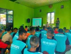 Danramil Dolopo Berikan Materi Wawasan Kebangsaan kepada Siswa SMK Ma’arif
