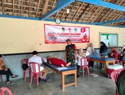 Babinsa Desa Durenan Dukung Pelaksanaan Donor Darah.