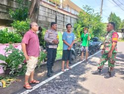 Komsos Dengan Warga, Babinsa Madiun Lor Himbau Warga Jaga Keamanan Lingkungan