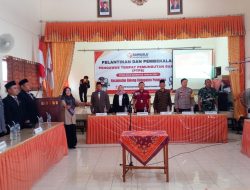 Danramil Tipe B 0802/09 Balong Hadiri Pelantikan dan Pembekalan PTPS