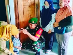 Peningkatan Layanan Kesehatan Masyarakat Babinsa Kelurahan Bangunsari Laksanakan Pendampingan Posyandu
