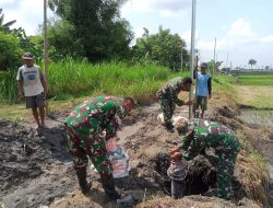 Tim Satgas TMMD Kodim 0810/Nganjuk Terus Pacu Pembuatan Sumur Bor di Desa Prayungan Dan Desa Jatipunggur Kecamatan Lengkong Kabupaten Nganjuk.