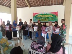 Kegiatan Pelatihan Memasak Digelar Satgas TMMD Ke 124 Kodim 0810/Nganjuk