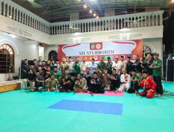Dandim Nganjuk Sebagai Ketua Umum IPSI Gelar Silaturahmi antar Perguruan Pencak Silat