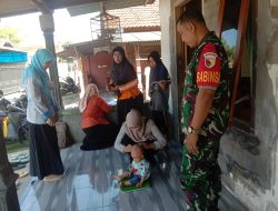 Babinsa Gebangkerep Dampingi Kegiatan Posyandu, Tekan Angka Stunting di Wilayah Binaan