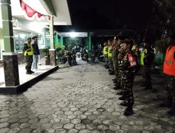 Sinergi Jaga Kamtibmas, Koramil 0810/19 Jatikalen dan Banser Gelar Patroli Bersama di Wilayah Jatikalen