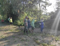 Babinsa Selalu Hadir Di Wilayah Binaannya dalam membantu Warganya