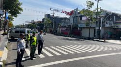 TNI AD SIGAP AMANKAN ARUS MUDIK LEBARAN, DANDIM 0810/NGANJUK TEKANKAN SINERGI DAN PELAYANAN HUMANIS