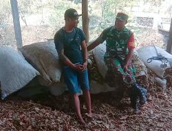 Babinsa Koramil 05/Sawahan Laksanakan Komsos di Dusun Putuk, Pererat Hubungan dengan Masyarakat