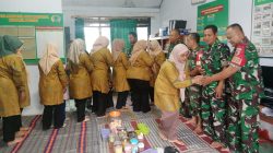 Pererat Tali Silaturrahmi,Koramil 05 Sawahan Gelar Halal Bihalal dan Pelepasan Anggota Ramil 05 Sawahan