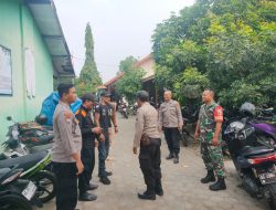 BABINSA DESA KUNCIR LAKSANAKAN PENGAMANAN HALAL BIHALAL DI WILAYAHNYA