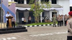 Apel Gelar Pasukan Ketupat Semeru 2026, Nganjuk Siap Amankan Malam Takbir dan Idul Fitri