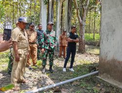 DANDIM 0810/NGANJUK CEK SUMBER AIR SUMBER GEMPOL DI SUMBER GONDANG