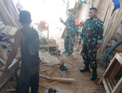 BABINSA DESA PUTREN KORAMIL 0810/16 SUKOMORO.MELAKSANAKAN KEGIATAN SERBUAN TERITORIAL BINKOMSOS BERSAMA WARGA BINAAN.