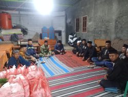 BABINSA KORAMIL NGETOS HALAL BIHALAL DENGAN KOMUNITAS PENCAK SILAT