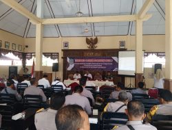 Tingkatkan Sinergitas 3 Pilar, Bati Tuud Koramil 0810/15 Rejoso Hadiri Forum Pembinaan Desa se-Kecamatan Rejoso