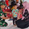 ANGGOTA KORAMIL 0810/19 JATIKALEN LAKSANAKAN PENDAMPINGAN POSYANDU DI DESA JATIKALEN