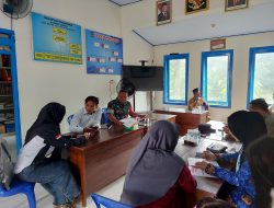 Lakukan Pul Data Ter Babinsa Koramil 00810/18 Ngetos Komsos Dengan Perangkat Desa