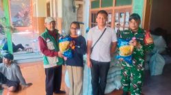 Babinsa Desa Tritik Dampingi PPL Laksanakan Pendistribusian Benih Padi kepada Kelompok Tani di Wilayah Binaan