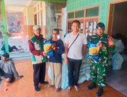 Babinsa Desa Tritik Dampingi PPL Laksanakan Pendistribusian Benih Padi kepada Kelompok Tani di Wilayah Binaan