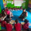 Babinsa  Sawahan Dampingi Program Makan Bergizi Gratis, Wujud Dukungan TNI terhadap Generasi Sehat Indonesia
