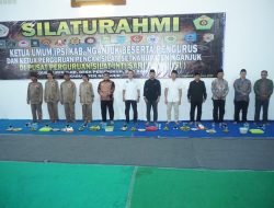 Silaturahmi IPSI Kabupaten Nganjuk Perkuat Persaudaraan Antarperguruan Pencak Silat