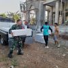 Babinsa Koramil 0810/18 Ngetos Gotong Royong Bangun Masjid, Wujud Karya Bhakti Pererat Kemanunggalan TNI dengan Rakyat