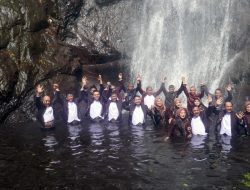 Dandim 0810/Nganjuk Bersama Forkopimda Hadiri Prosesi Siraman Sedudo Tahun 2026