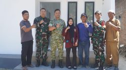 Dandim 0810/Nganjuk Serahkan Kunci Rumah Program RLHS, Wujud Kepedulian TNI kepada Masyarakat