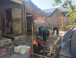 Progres Program Rutilahu Koramil 0810/13 Lengkong Capai 60 Persen