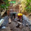 BABINSA KORAMIL 0810/18 NGETOS KAWAL PEMBANGUNAN JEMBATAN BETON PENGHUBUNG DESA