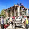 Babinsa Koramil  Wilangan Bersama Warga Gotong Royong Percepat Pembangunan Masjid di Desa Sekarputih